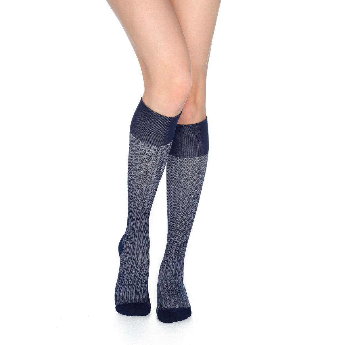 Rejuva Herringbone Compression Socks 20-30 mmHg