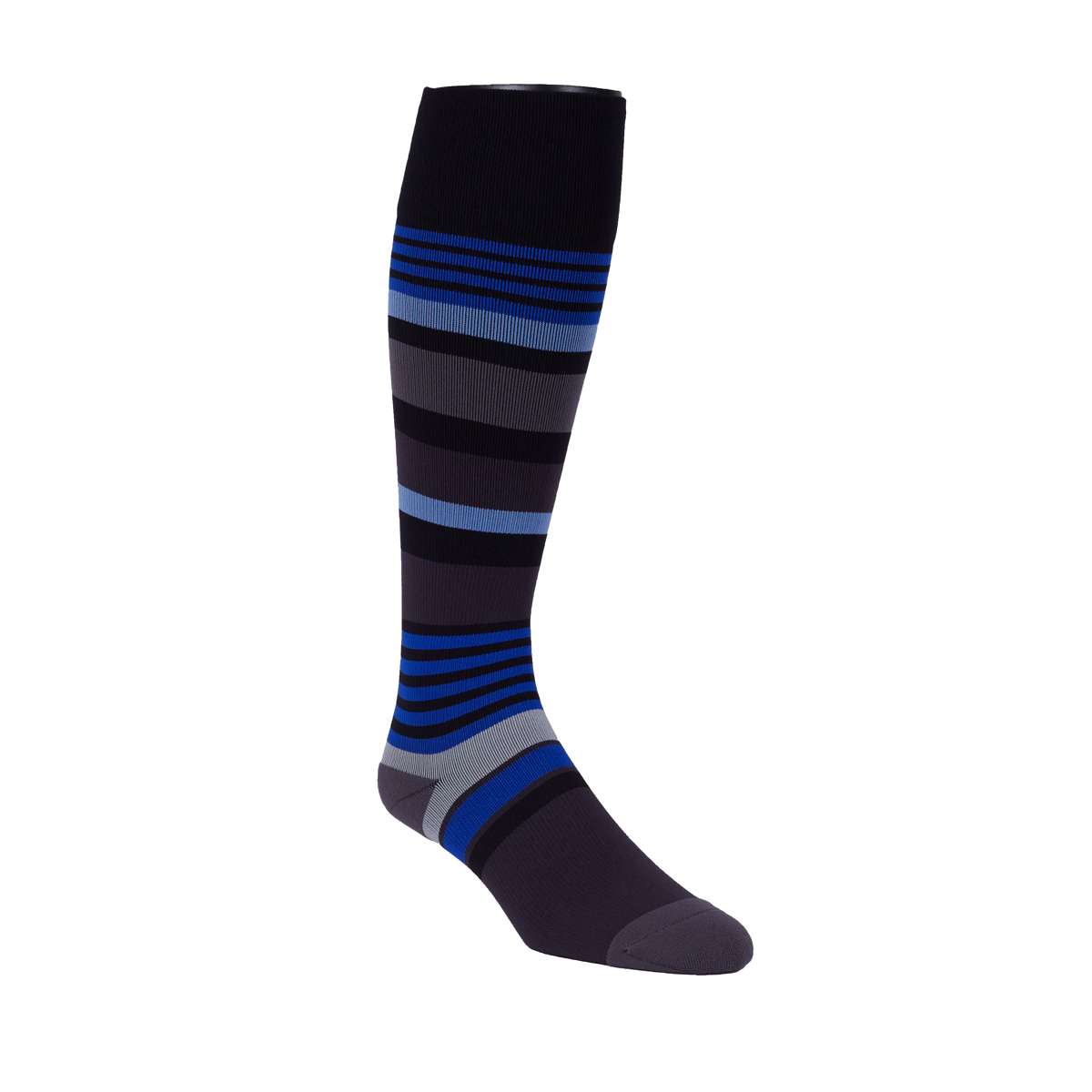 Rejuva Motley Stripe Compression Socks 20-30 mmHg