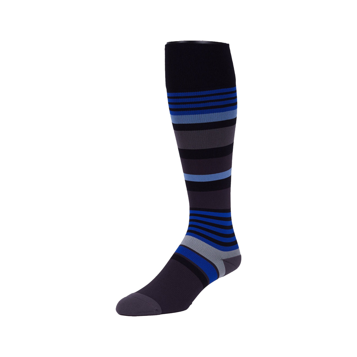 Rejuva Motley Stripe Compression Socks 20-30 mmHg