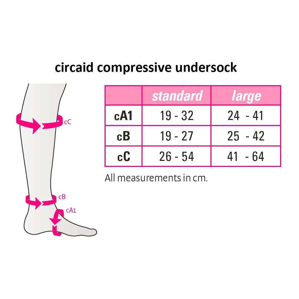 circaid undersleeve lower leg