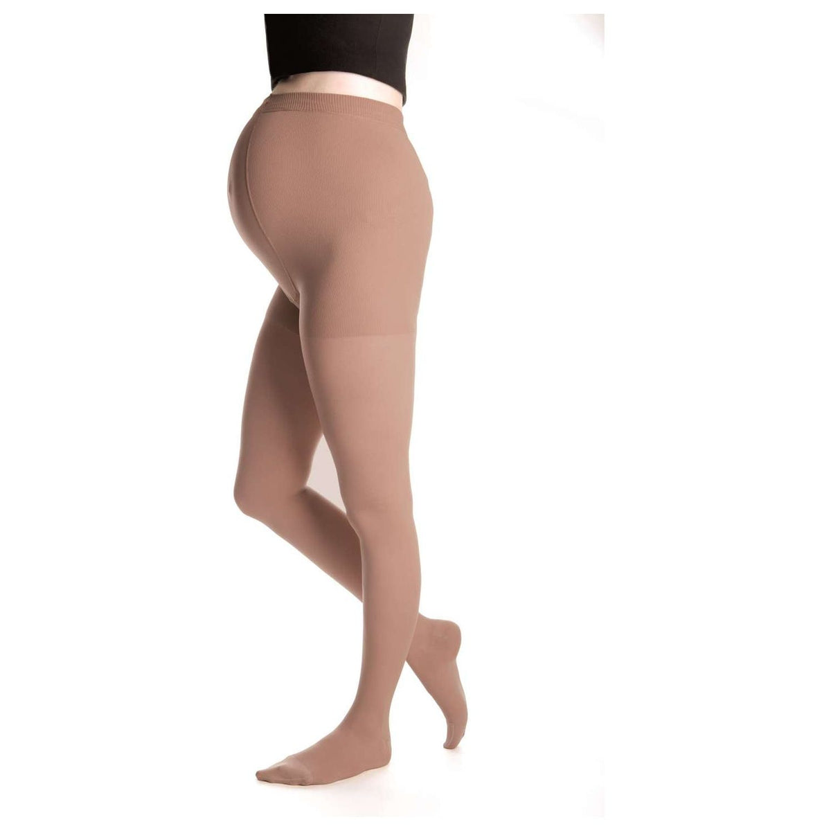 duomed advantage 20-30 mmHg maternity panty closed toe petite