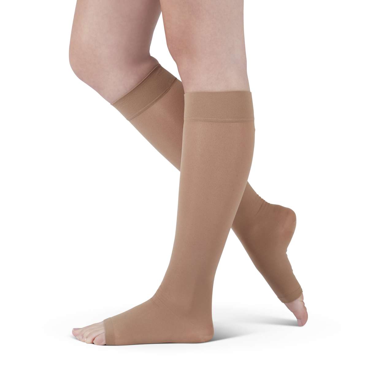 medi assure 20-30 mmHg calf open toe petite