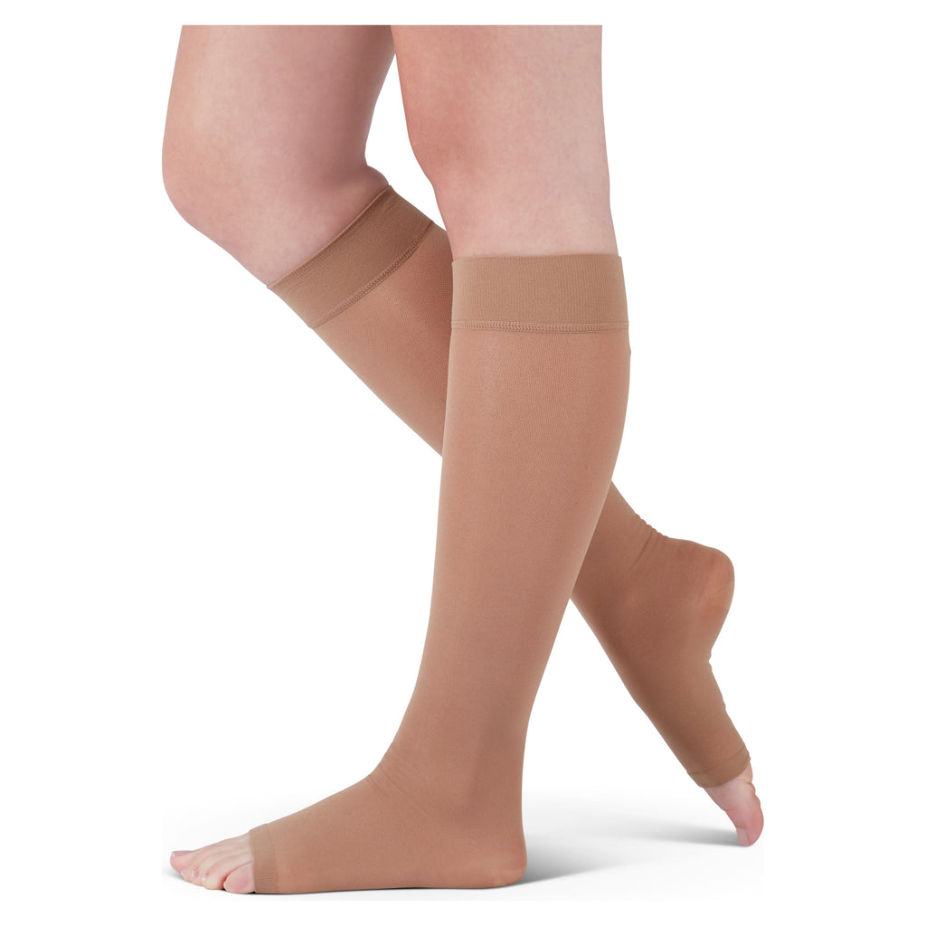 medi assure 30-40 mmHg calf open toe petite