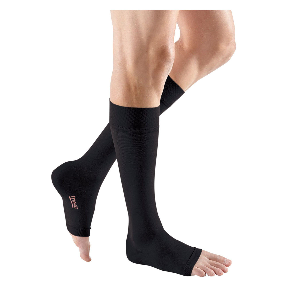 mediven forte 30-40 mmHg calf extra wide beaded topband open toe standard