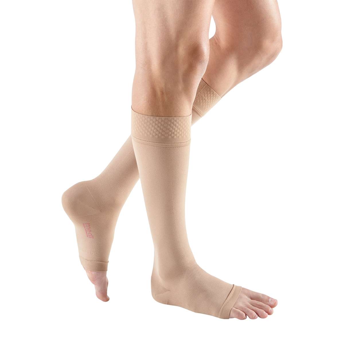 mediven forte 30-40 mmHg calf extra wide beaded topband open toe standard