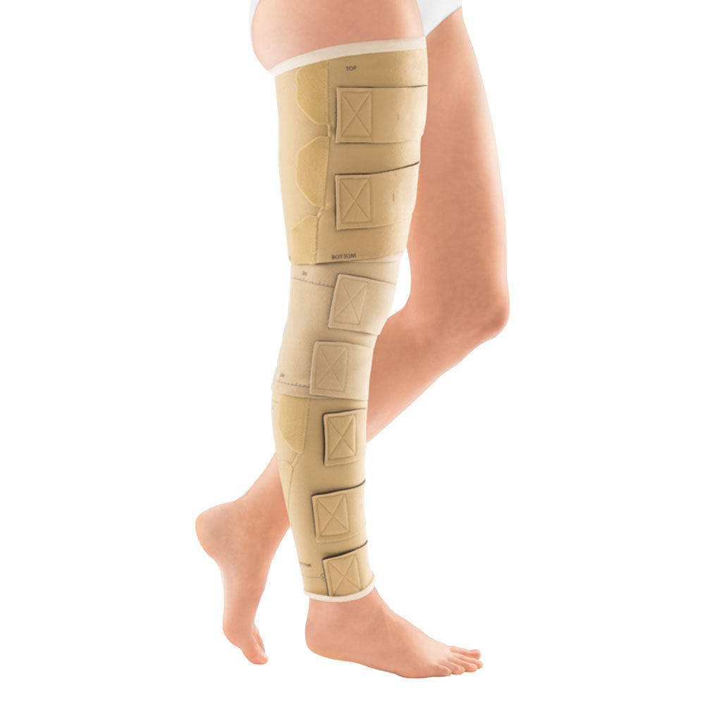 circaid reduction kit whole leg with knee; lower leg long, upper leg standard