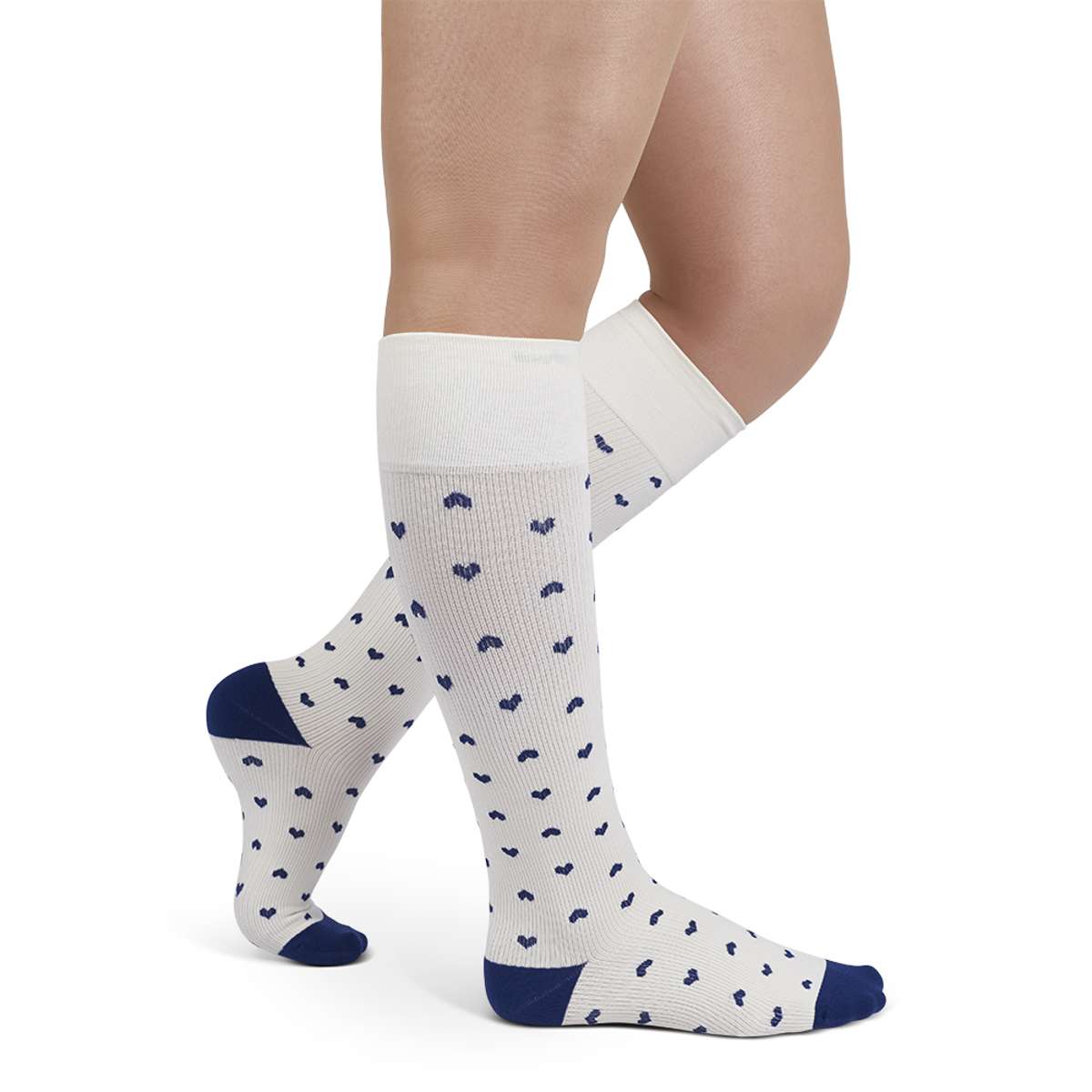 Rejuva Heart Compression Socks 15-20 mmHg