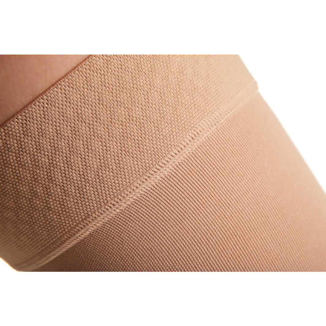 duomed advantage 15-20 mmHg thigh beaded topband open toe petite