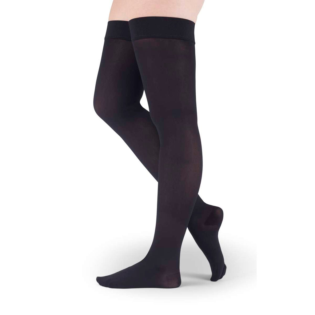 medi assure 15-20 mmHg thigh closed toe petite